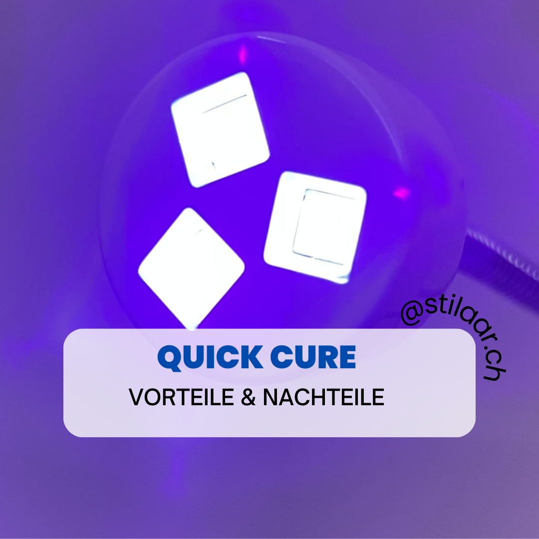 Quick Cure ist nicht anders als schnelle Aushärtungszeit für Nageldesign.