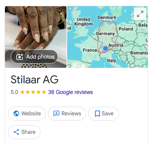 Google Review Stilaar.ch